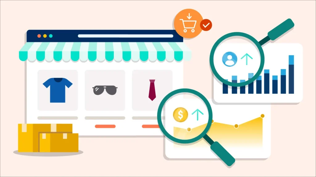 Infographic showcasing 15 proven SEO techniques to boost ecommerce traffic, including keyword optimization, mobile optimization, backlink building, and more.