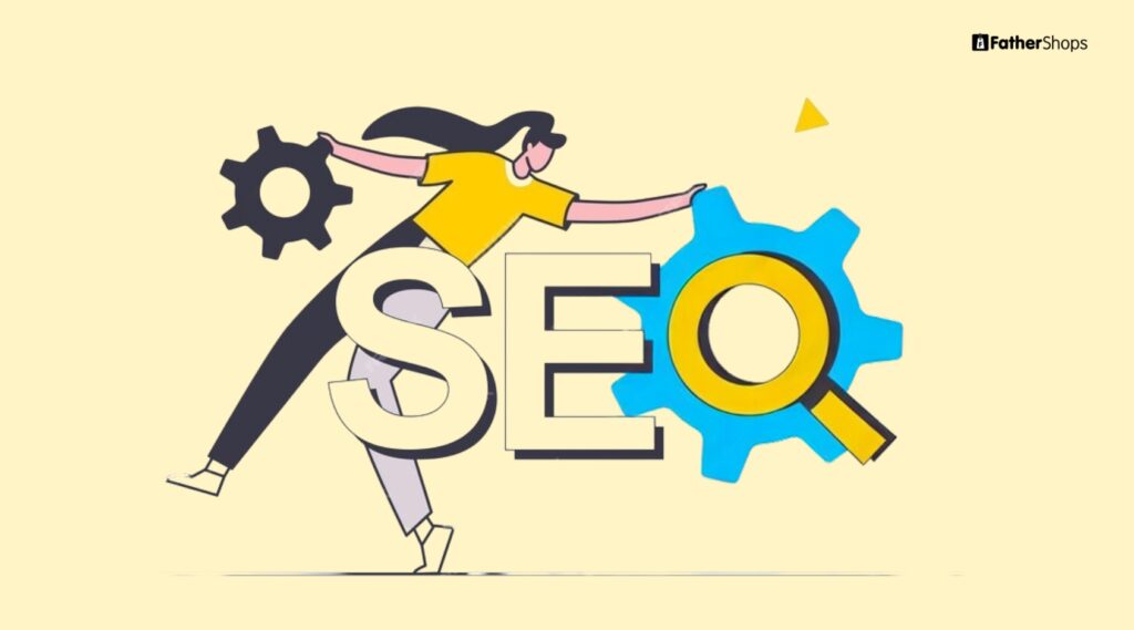 Infographic showcasing 15 proven SEO techniques to boost ecommerce traffic, including keyword optimization, mobile optimization, backlink building, and more.